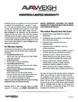 Avaweigh Warranty