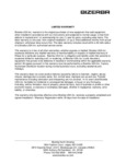 Bizerba-Limited Warranty