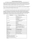 Cam Spray Warranty Statement Cam Spray Warranty Statement