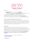 Crazy Neon Warranty