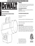 DeWalt DXH170FAVT Warranty
