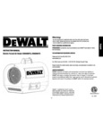 DeWalt DXH2000TS and DXH2003TS Warranty DeWalt DXH2000TS and DXH2003TS Warranty