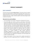 DTR_Basic_Warranty DTR_Basic_Warranty