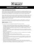 Emperor's Select Faucet Warranty