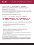Estella Equipment Mixers Warranty Estella Equipment Mixers Warranty