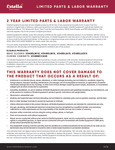 Replacement warranty Estella