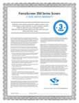 FenceScreen-Warranty-350-series