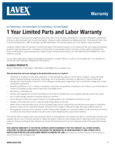 Floor Scrubber Warranty Floor Scrubber Warranty