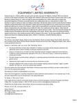 Galaxy Limited Warranty Policy Galaxy Limited Warranty Policy