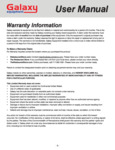Galaxy Sous Vide Circulator Warranty