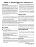 Garland's Warranty Information Garland's Warranty Information