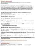 Globe's Warranty Information Globe's Warranty Information