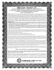 Hoshizaki Warranty 2 Hoshizaki Warranty 2