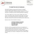 International Tableware Chip Warranty