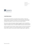 Lesro_Industries_Warranty