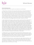 Bon Chef Millwork Warranty