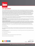 Oatey Limited Warranty