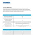 Pentair Foodservice Warranty
