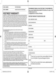 PestWest Warranty Card 