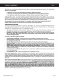 Curtis Primo Warranty