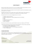 Rosseto standard warranty