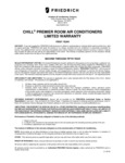 RAC_Chill Premier Warranty 2019 2020