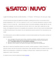 Satco LED Bulbs Warranty - 5 Years_10hrs per day use