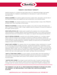 Satellite Freedom Warranty