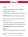 Satellite Maxim 3000 Warranty