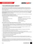 ServIt 1 Year Replacement Warranty