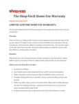 ShopVac warranty