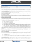 V-Series Warranty