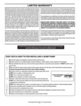 Zoeller M3098 Warranty