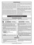 Zoeller E810 Warranty