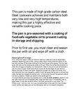 seasoning instructions