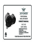XPower X8/12 Manual