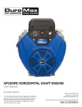 DuroMax XP35HPE Manual