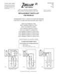 Zoeller Model 137 Sump Pump Replacement Parts List Zoeller Model 137 Sump Pump Replacement Parts List