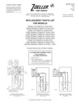 Zoeller M292 Replacement Parts List