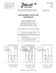 Zoeller M53 Replacement Parts List