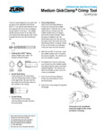 Zurn QCRTQCM Instructions Zurn QCRTQCM Instructions