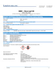 CLOVE LEAF OIL SDS
