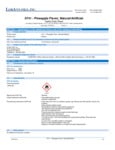 0741 PINEAPPLE EMULSION SDS
