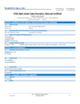 0762 RED VELVET CAKE EMULSION SDS