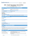 0789 PUMPKIN EMULSION SDS