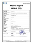 1000mAh battery -ICR14500 MSDS-2025