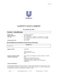 Dove Bar SDS Dove Bar SDS