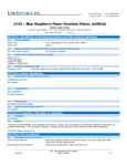1723 BLUE RASPBERRY ICF SDS