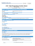 1750 FUDGE BROWNIE ICF SDS