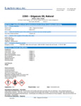2350 ORIGANUM OIL SDS
